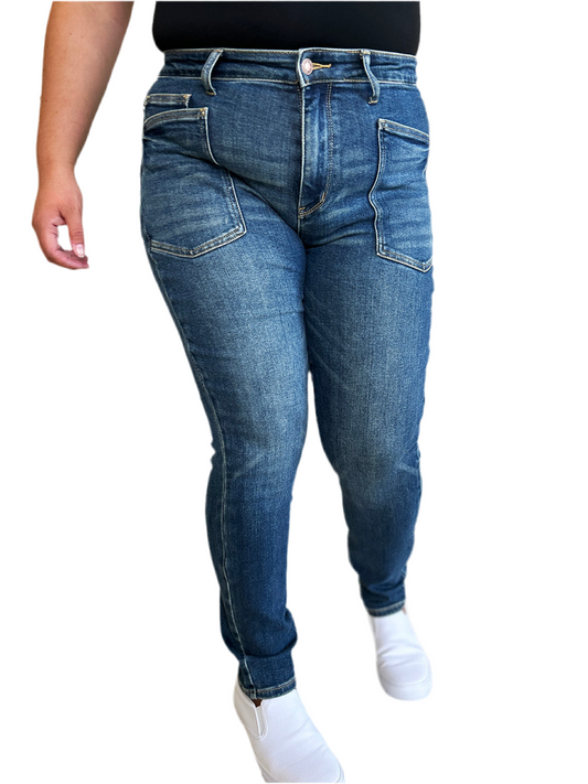 Judy Blue Full Size High Waist Skinny Jeans