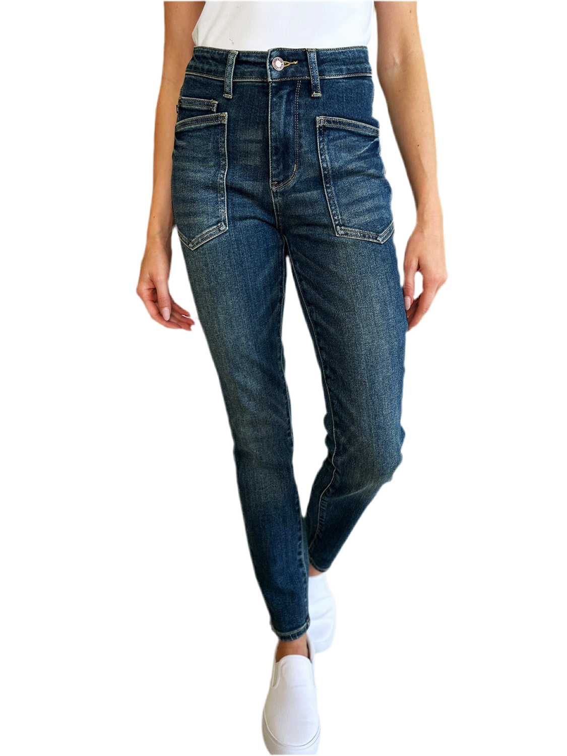 Judy Blue Full Size High Waist Skinny Jeans