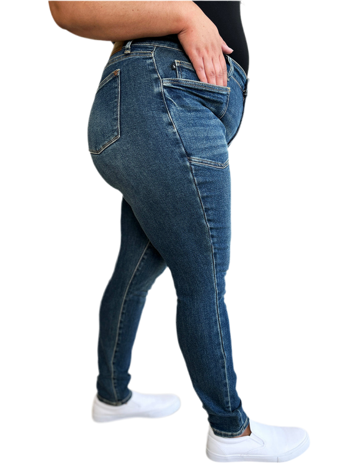 Judy Blue Full Size High Waist Skinny Jeans